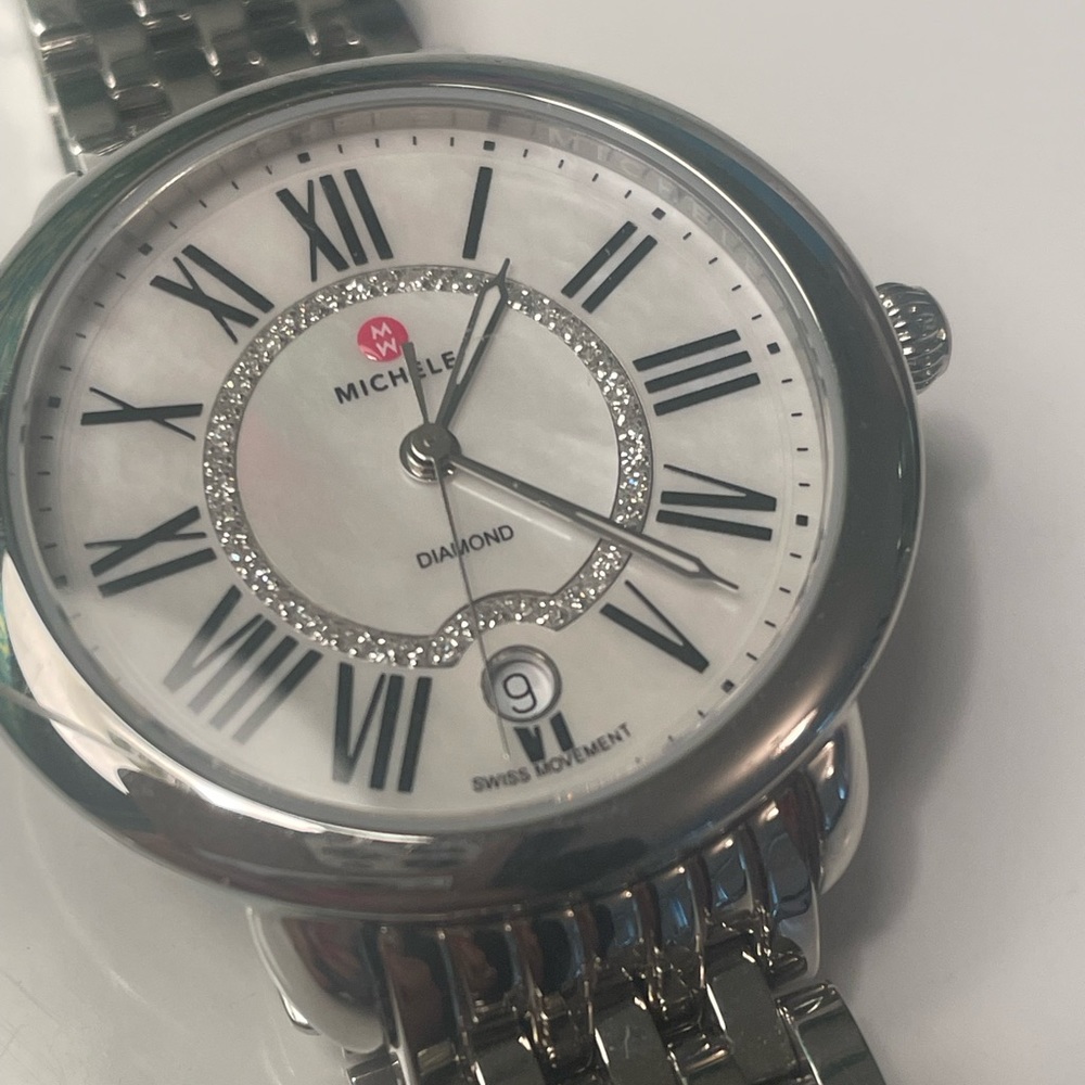 MICHELE MW21B00A0963 Women's Silver Watch